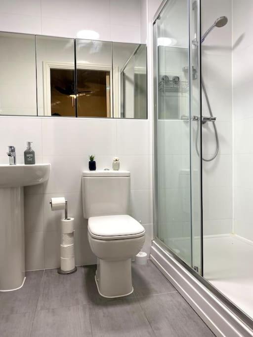 City Centered 2 Bed Serviced Apartment- Sherpa Homes Swindon Luaran gambar